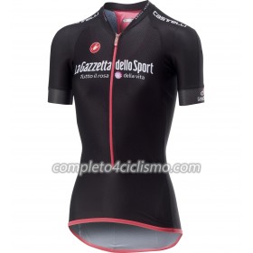 Donna Maglia Nera 2018 Giro d'Italia Manica Corta
